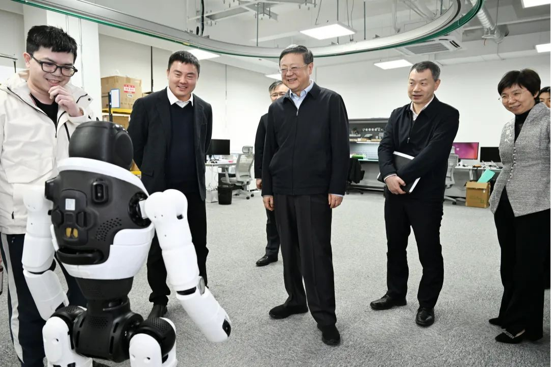 上海市委书记陈吉宁专题调研米兰·(milan)集团机器人